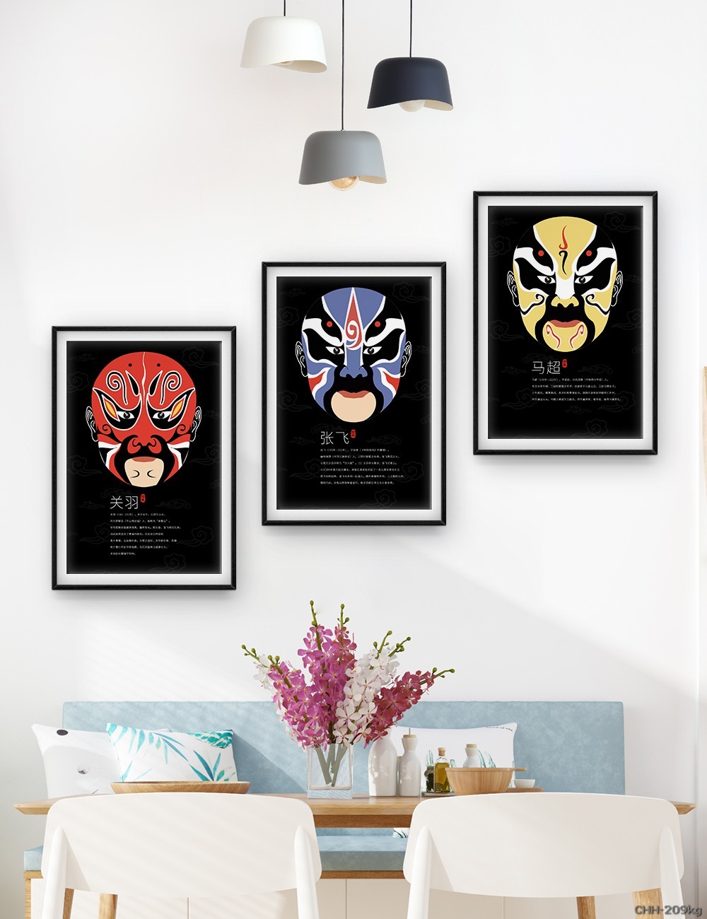 Tranh trừu tượng CHH-209kg